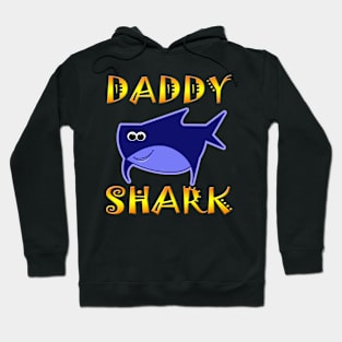 Daddy Shark Funny Tshirt Design Hoodie